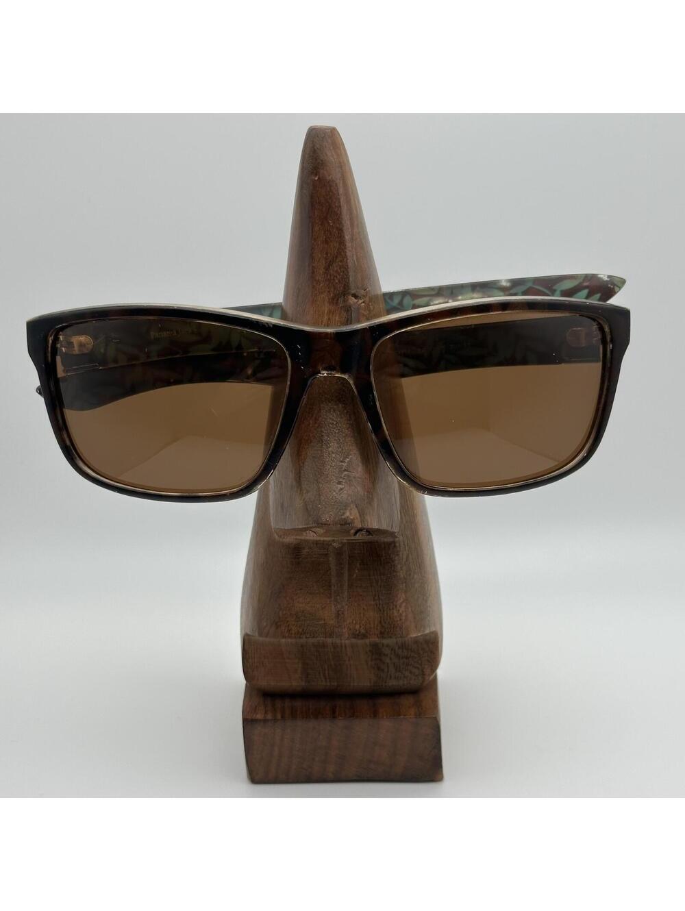 Panama Jack Tortoiseshell Rectangular Sunglasses Brown Tint